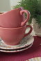 Hermia Juego de tazas de té Multicolor de 12 piezas